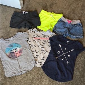 Lot of girls summer clothes